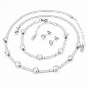 SS Jewelry Set(Most Women) - KS198586-HR