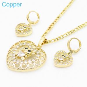 Copper Jewelry Set(Most Women) - KS200230-QJ