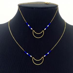 Crescent hollow handmade beaded mix and match set - KS204189-QY