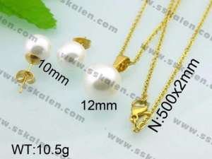 SS Jewelry Set(Most Women) - KS20693-Z