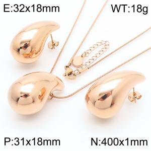 SS Jewelry Set(Most Women) - KS217416-KFC