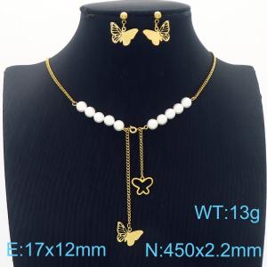 SS Jewelry Set(Most Women) - KS217561-MN