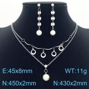 SS Jewelry Set(Most Women) - KS217567-MN