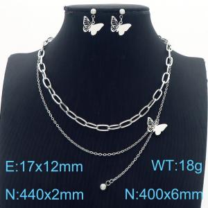 SS Jewelry Set(Most Women) - KS217568-MN
