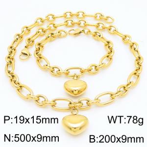SS Jewelry Set(Most Women) - KS217621-Z