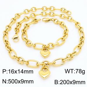 SS Jewelry Set(Most Women) - KS217622-Z