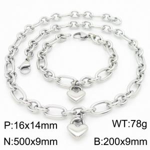 SS Jewelry Set(Most Women) - KS217623-Z