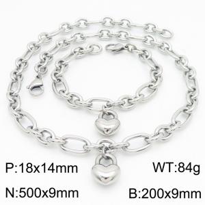 SS Jewelry Set(Most Women) - KS217631-Z