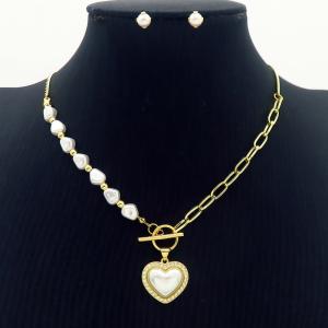 SS Jewelry Set(Most Women) - KS217678-WH