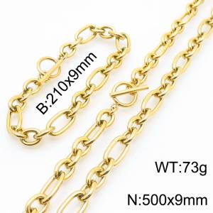 Stainless steel O-shaped chain set - KS217746-KFC