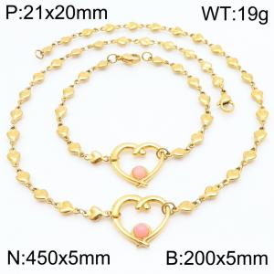 SS Jewelry Set(Most Women) - KS218280-Z