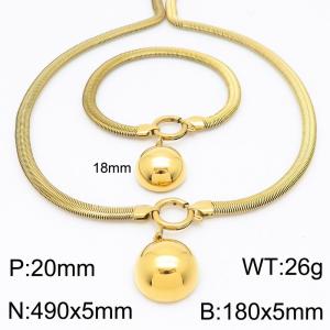 SS Jewelry Set(Most Women) - KS218282-Z
