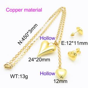 SS Jewelry Set(Most Women) - KS220483-BI