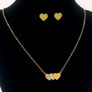 SS Jewelry Set(Most Women) - KS222201-LO