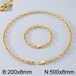 Stainless steel O-chain set - KS223818-Z