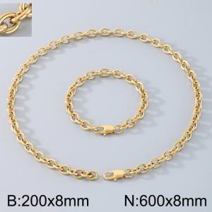 Stainless steel O-chain set - KS223820-Z