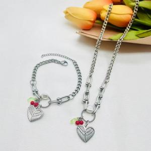SS Jewelry Set(Most Women) - KS224288-NJ