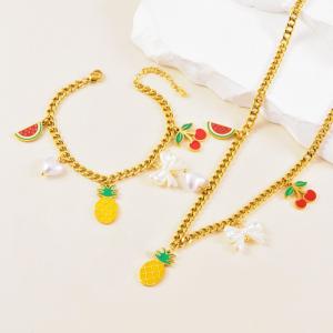 SS Jewelry Set(Most Women) - KS225243-WGLJ
