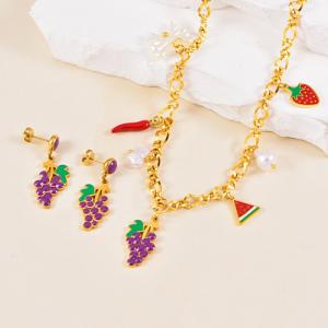 SS Jewelry Set(Most Women) - KS225248-WGLJ