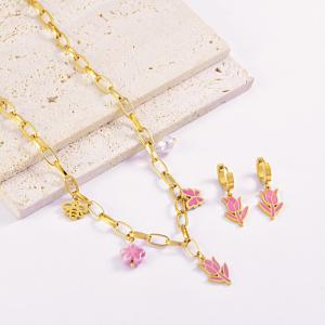 SS Jewelry Set(Most Women) - KS225256-WGLJ