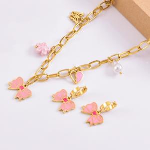 SS Jewelry Set(Most Women) - KS225266-WGLJ