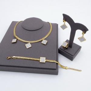 SS Jewelry Set(Most Women) - KS225356-LX