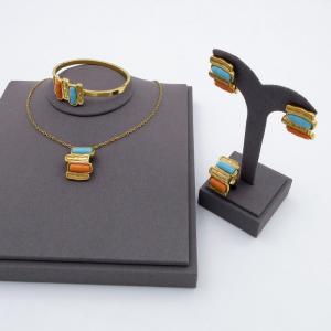 SS Jewelry Set(Most Women) - KS225360-LX