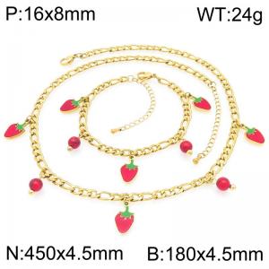 SS Jewelry Set(Most Women) - KS225674-Z