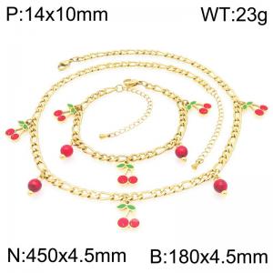 SS Jewelry Set(Most Women) - KS225677-Z