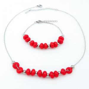 SS Jewelry Set(Most Women) - KS225685-TJG