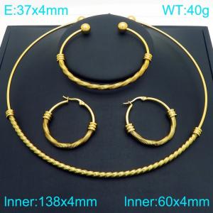 SS Jewelry Set(Most Women) - KS225690-LO