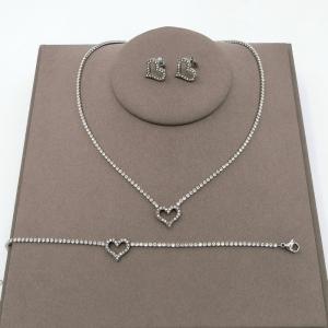 SS Jewelry Set(Most Women) - KS227204-HR