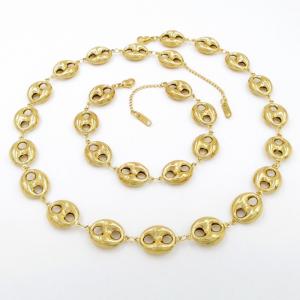 SS Jewelry Set(Most Women) - KS227210-JG