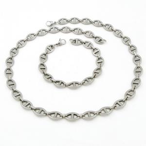 SS Jewelry Set(Most Men) - KS227212-JG