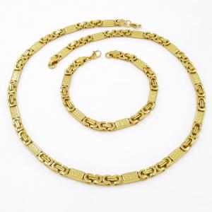 SS Jewelry Set(Most Men) - KS227214-JG