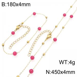 SS Jewelry Set(Most Women) - KS227425-ZJZL