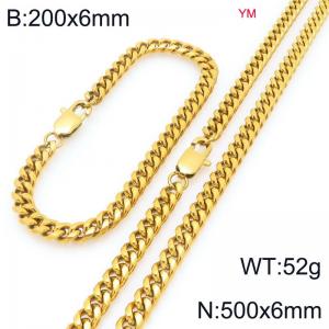 SS Jewelry Set(Most Men) - KS227997-ZZ