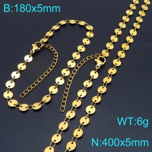 SS Jewelry Set(Most Women) - KS228300-ZJZL