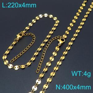 SS Jewelry Set(Most Women) - KS228304-ZJZL