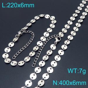 SS Jewelry Set(Most Women) - KS228307-ZJZL
