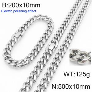 SS Jewelry Set(Most Men) - KS228429-Z