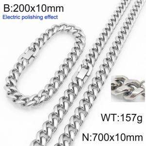 SS Jewelry Set(Most Men) - KS228433-Z