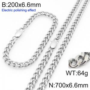 SS Jewelry Set(Most Men) - KS228457-Z