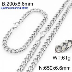 SS Jewelry Set(Most Men) - KS228462-Z
