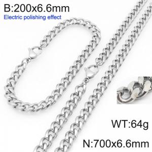 SS Jewelry Set(Most Men) - KS228463-Z