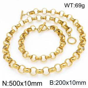 SS Jewelry Set(Most Men) - KS228559-Z