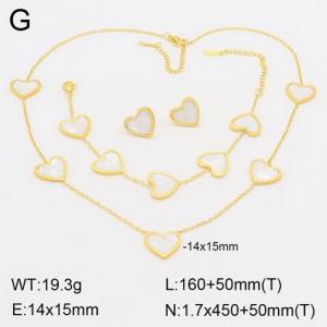 SS Jewelry Set(Most Women) - KS228640-NT