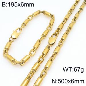 SS Jewelry Set(Most Men) - KS228838-Z