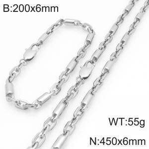 SS Jewelry Set(Most Men) - KS228872-Z