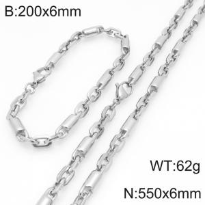 SS Jewelry Set(Most Men) - KS228888-Z